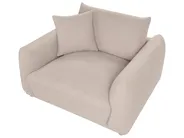 Living Room Set 5 Seater JUBEK Boucle Beige_1078449