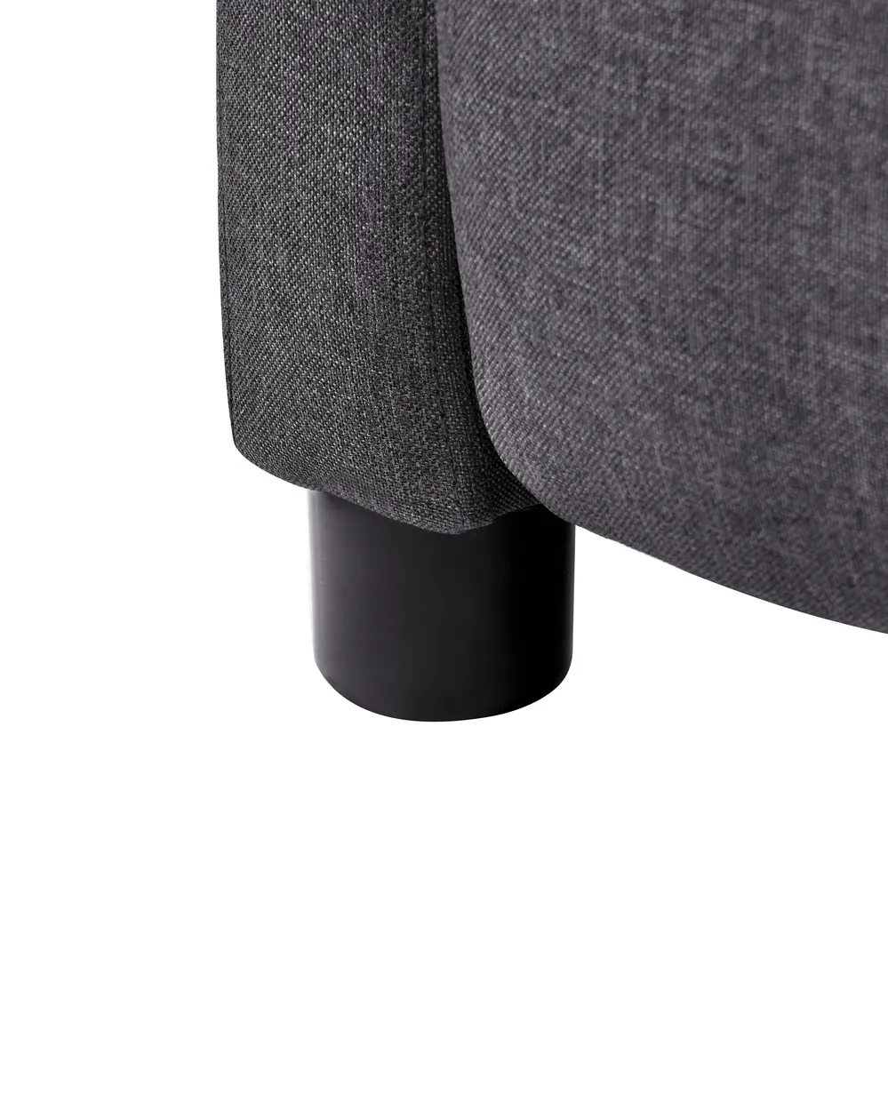 Recliner Chair EMINENCE Faux Linen Dark Grey_1029821