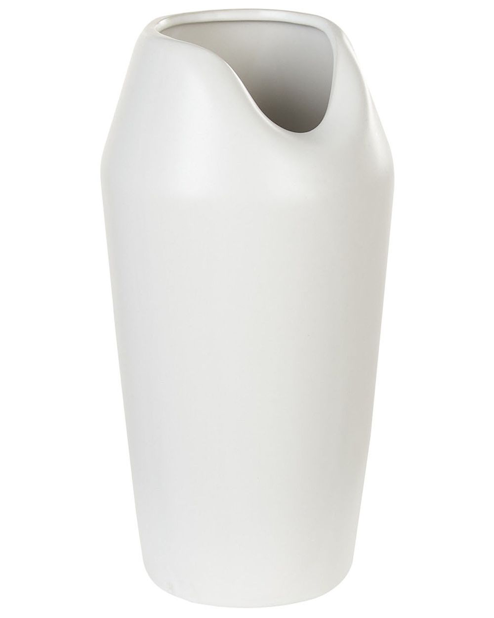 Wazon dekoracyjny APAMEA 33 cm Kamionka Biały