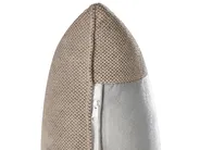 Chaise Longue VIZILLE Fabric Taupe_955867