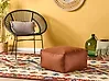 Pouffe BOULDER Golden Brown
