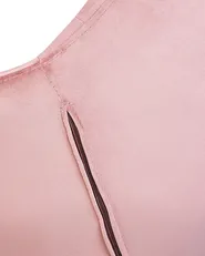 Sedia da scrivania LABELLE Velluto Rosa_854927