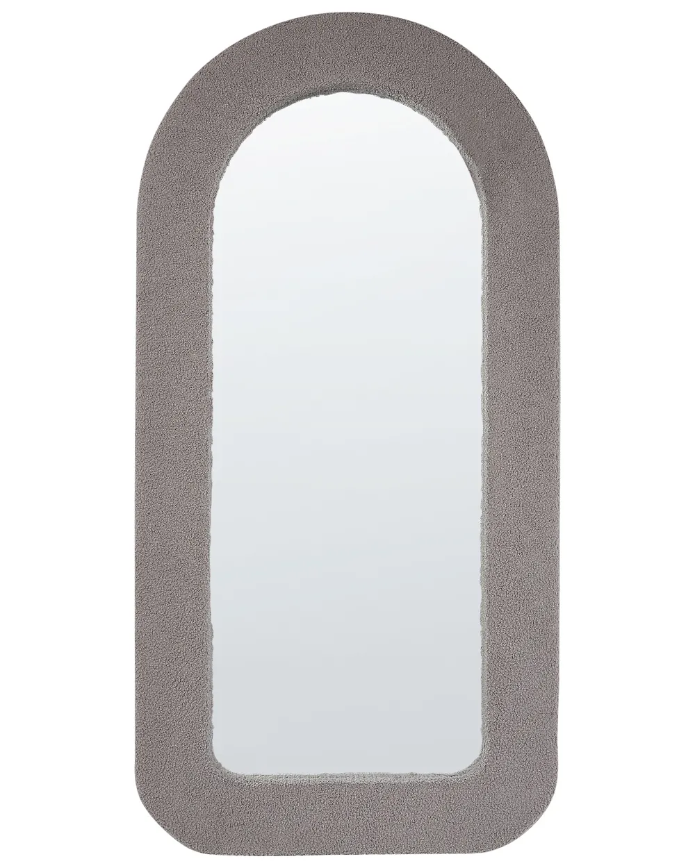 Wall Mirror CERVON 60 cm 120 cm Boucle Taupe_916376