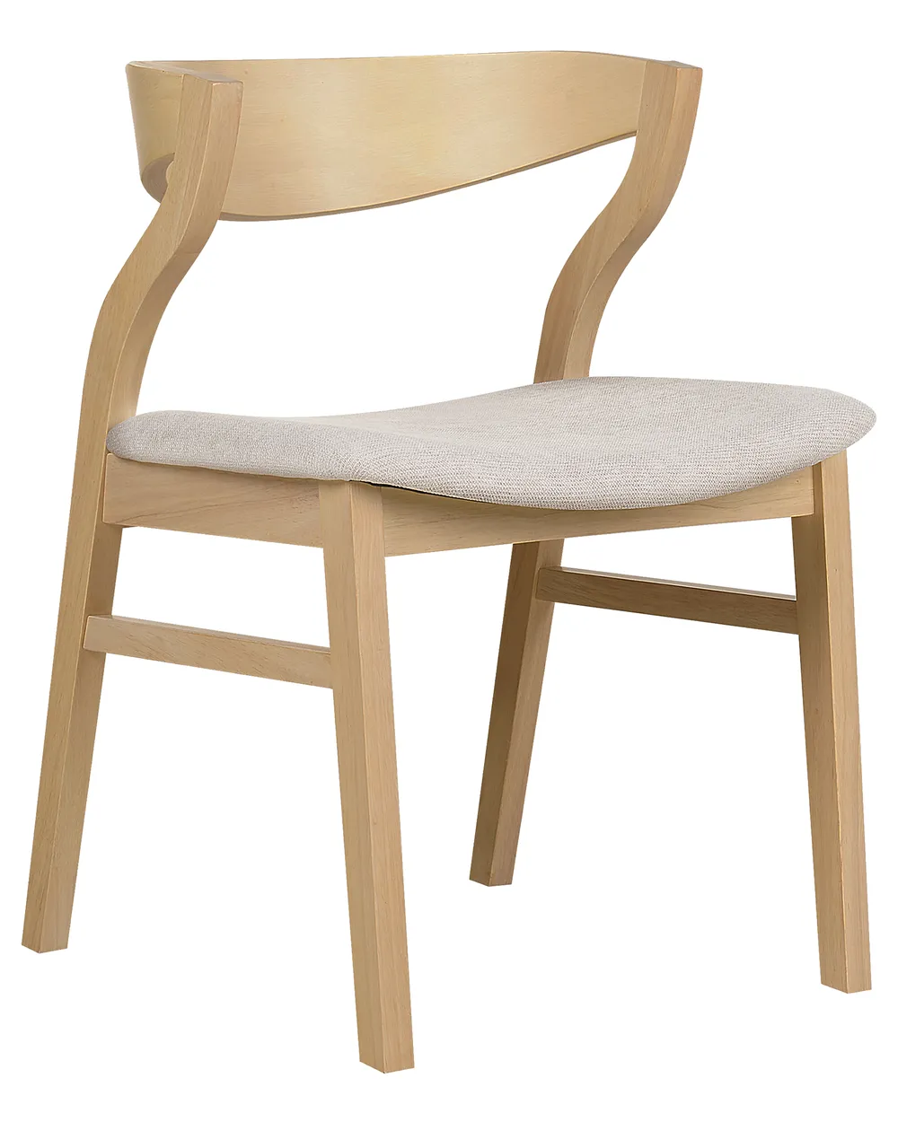 Set di 2 sedie da pranzo MAROA Legno Beige_881082