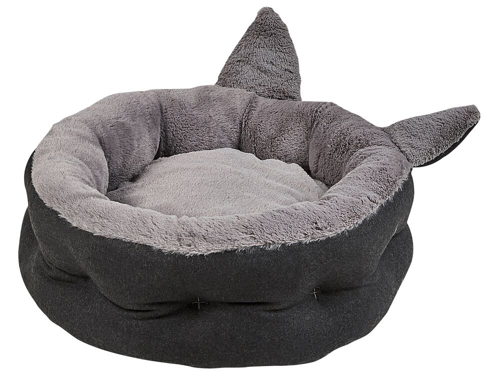 Grey pet bed best sale