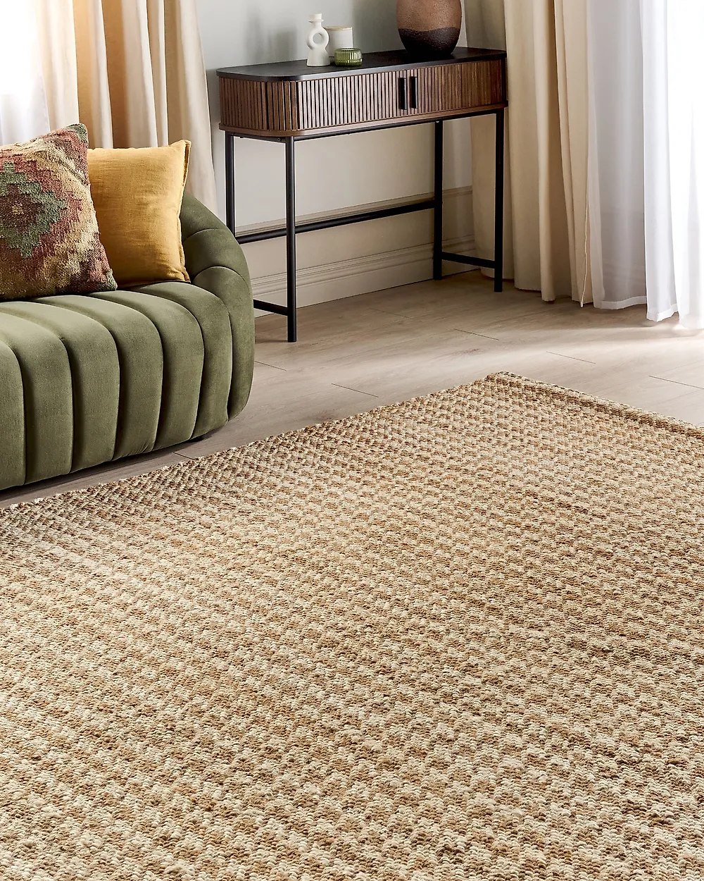 Teppich ARAPTEPE Beige 200 x 300 cm Jute