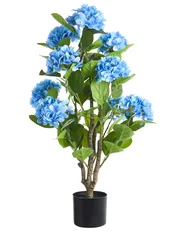 Artificial Plant HORTENSIUM 90 cm Blue_1103873