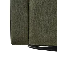 Swivel Armchair MAGNOR Fabric Dark Green_966253