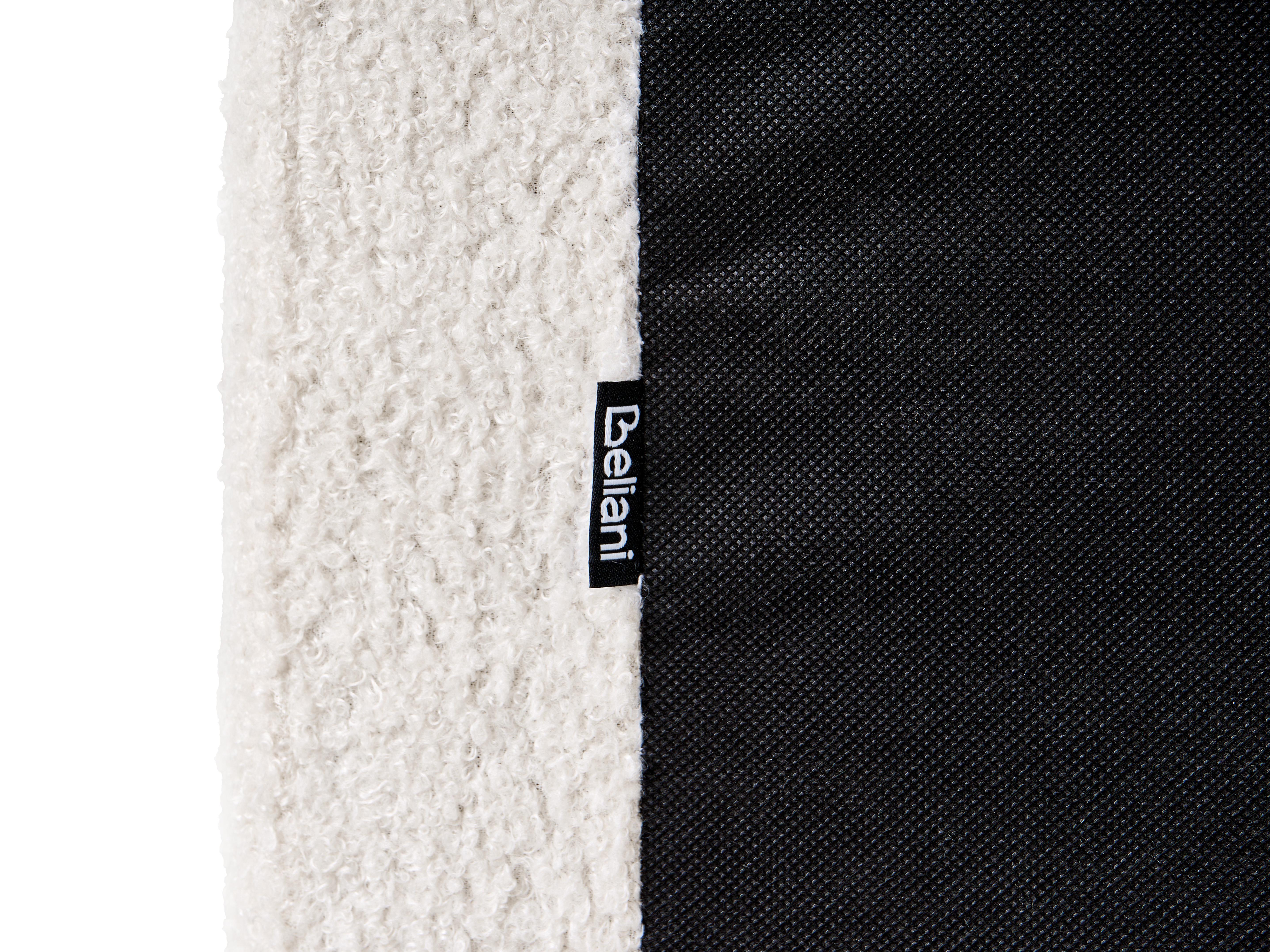 Ottoman Bed BRENON Boucle Off-White 140 x 200 cm (EU Double)_1055949
