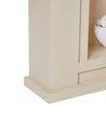 Elektrisk peis med LED-flamme beige SAHARA_934220