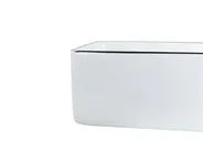Umywalka nablatowa XERT 49 x 38 cm Ceramika Biały_922795