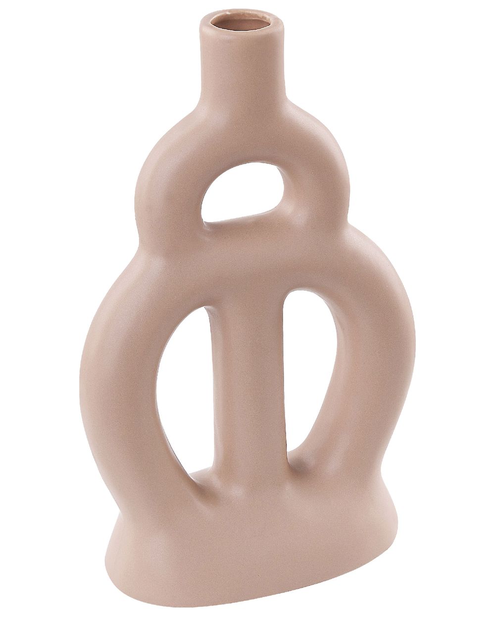 Vaso da fiori KOZANI 28 cm Ceramica Beige