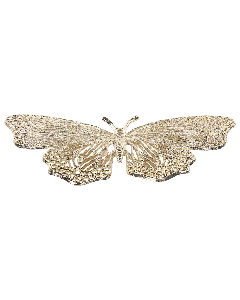 Figurka dekoracyjna Motyl MADIUN Metal Złoty_848911