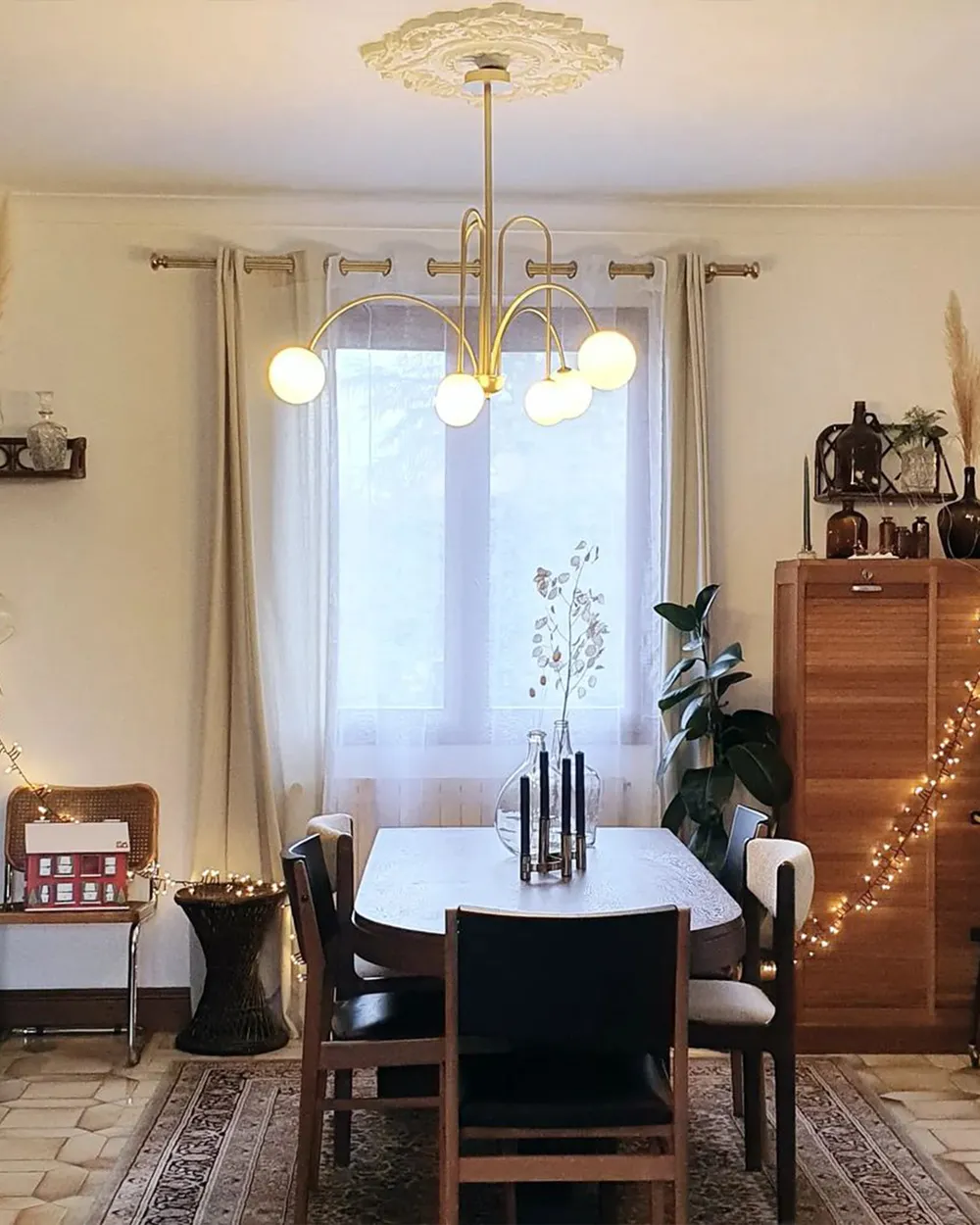 Chandelier FORBES Metal Gold_900355