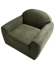 Armchair ELLEDE Boucle Dark Green_959911