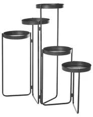 Kwietnik NANTEN 87 cm Metal Czarny_1032761