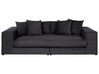 3-Sitzer Sofa schwarz mit Kissen GLORVIKA_927866