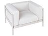 Lounge Set hellbeige 4-Sitzer Auflagen hellbeige FERRETTI_931536