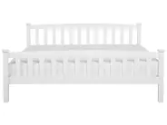 Bed Pine Wood GIVERNY 180 x 200 cm (EU Super King) White_754646