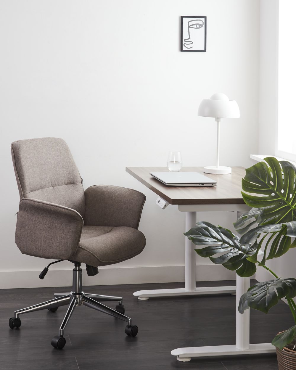 Silla de oficina RAVISHING Marrón