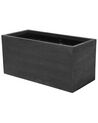 Vaso para plantas preto 80 x 37 x 38 cm MYRA_700529