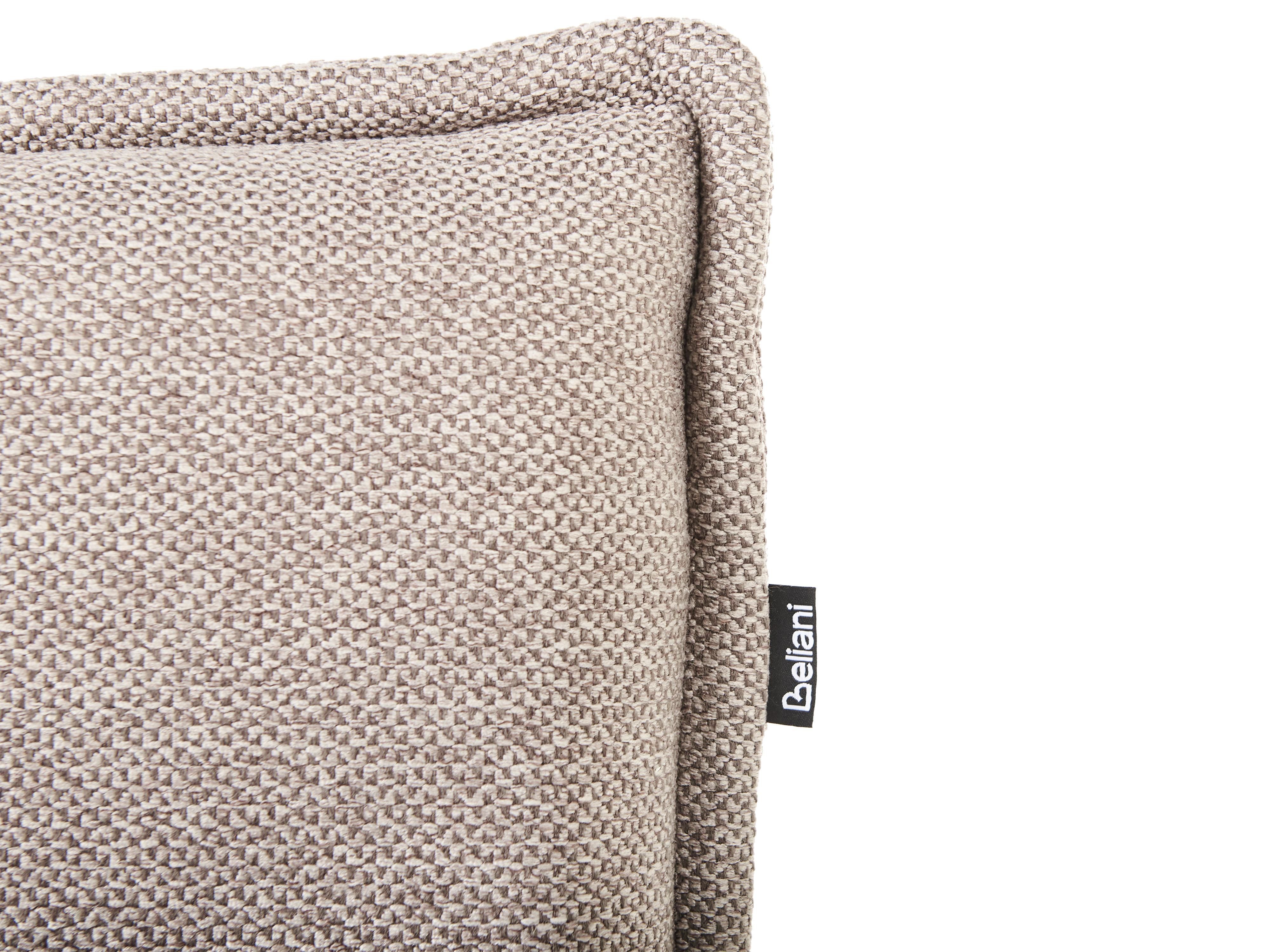 Bed Faux Linen LESTRE 160 x 200 cm (EU King Size) Taupe_960031