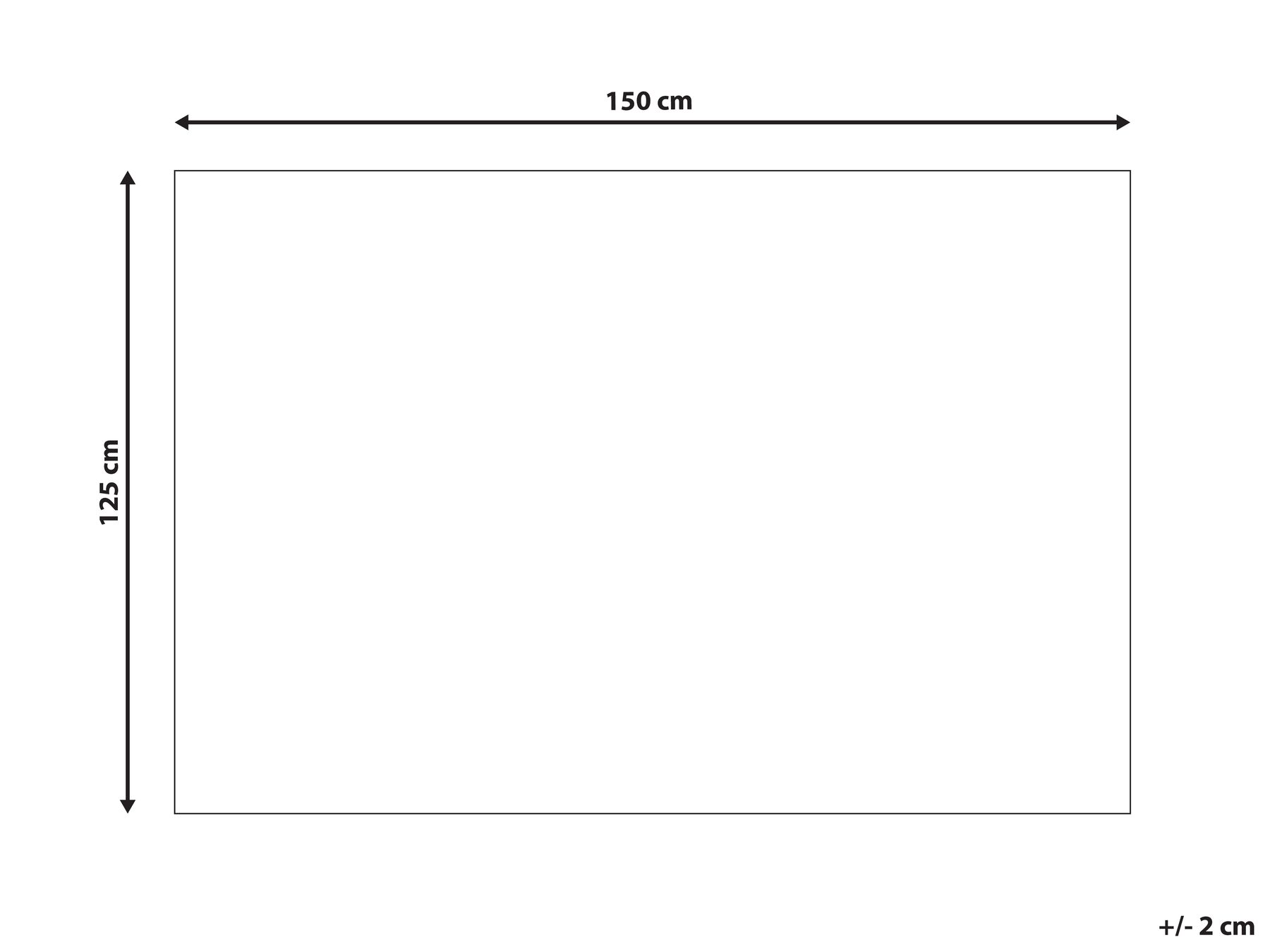 Blanket 125 x 150 cm White MIRGE_839533 Blanket 125 x 150 cm White MIRGE_839533