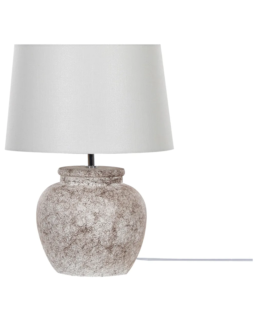 BRUBAKER Set van 2 tafel- of bedlampjes, 38 cm, goudkleurig