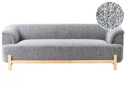 Divano 3 posti ALNOR Tessuto Grigio scuro_1009835