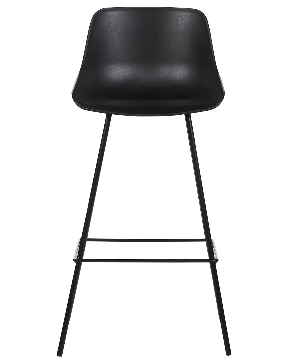 Set di sedie alte EMMET Nero
