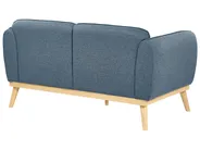 Set da salotto 5 posti LJUNG Tessuto Blu_1076592