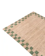 Rug BEED Beige/ Green 160 x 230 cm Jute_1040242
