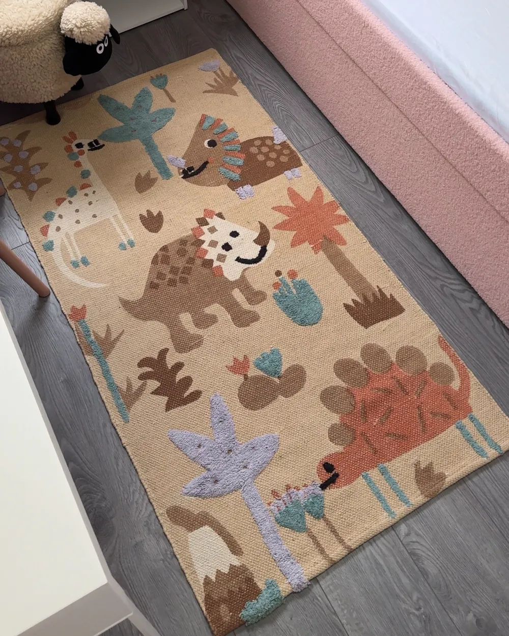 Tappeto per bambini STABAT Multicolore 80 x 150 cm Cotone_1051245