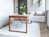 Mesa de comedor de madera de acacia clara 180 x 90 cm SASSARI_801328