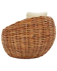 Krzesło ogrodowe LERICI Rattan Naturalny_863356