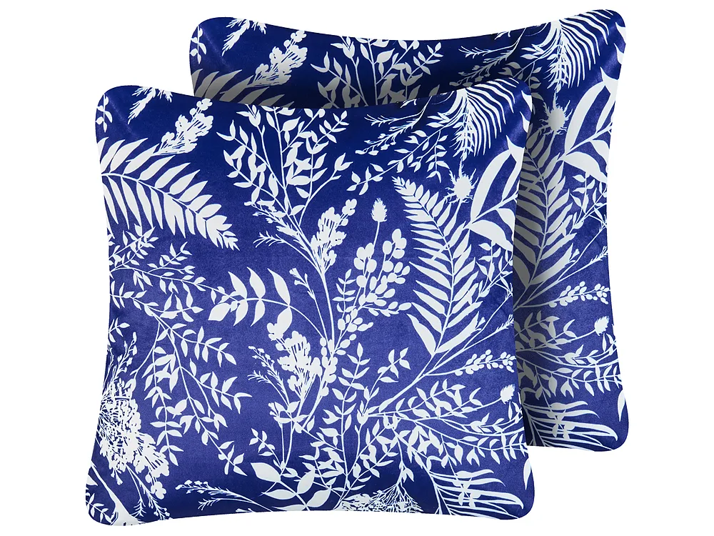 Housse De Coussin D'Extérieur Wylder Nature Midnight Garden - Motif Oiseaux Colorés Sur Turquoise