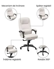 Scaun executiv MAGNUS In Bej deschis_1063031
