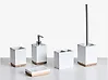 5-Piece Bathroom Accessories Set TAPICHE White