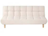 Sofa Bed 2 Seater RISOR Boucle Off-White_1053598