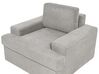 Fabric Armchair Light Grey ALLA_893860