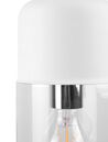 Glass Pendant Lamp White PURUS_680408