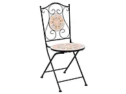 Set mobilier de grădină SETTALA Metal Multicolor_1155746