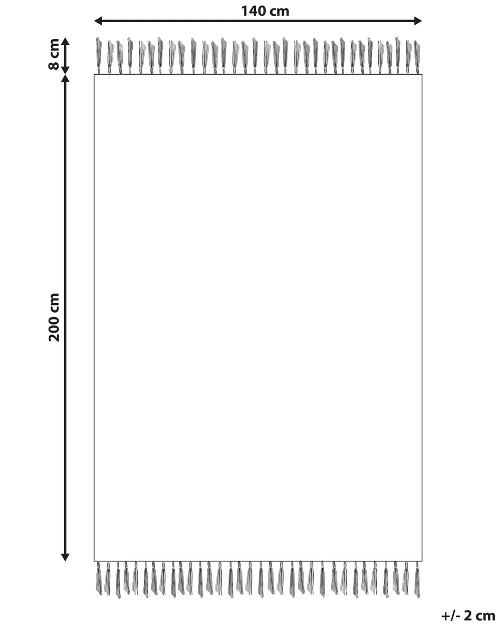 Tappeto per bambini DARDERE Giallo 140 x 200 cm Cotone_906591