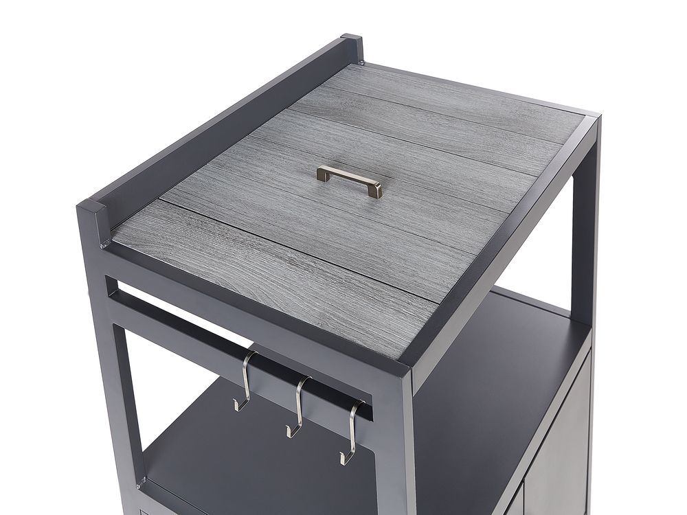 Casetta Per Tartarughe PawHut In Legno - 120x55x50 Cm, Senza Pavimento, 2 Zone, Grigio/Bianco