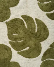 Kids Rug BOTANIST Beige 140 x 200 cm Cotton_1108075