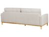 3-Sitzer Sofa beige / hellbraun SIGGARD_920877