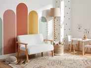 Divano per bambini LALMO Bouclé Bianco_1055455
