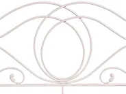 Cama Metal LYRA 120 x 200 cm Creme claro_1161996