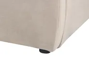 Ottoman Bed BAJONNA Velvet Beige 180 x 200 cm (EU Super King)_871338