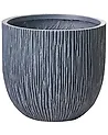 Virágcserép HANYUE 42 cm Szürke